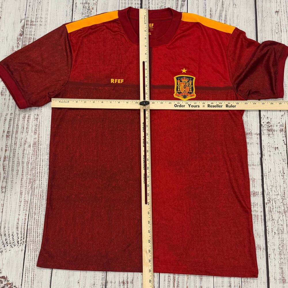 RFEF Spain National Team Jersey 2XL Red Soccer Fan Wear - Picture 7 of 9